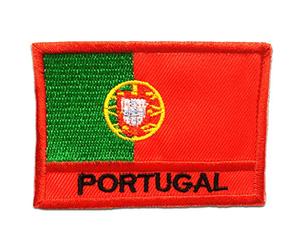 Catch the Patch Portogallo Patch Termoadesivo 7,5 x 5,3 cm per Adulti Bambini con Bandiera Nazionale Tricolore Autentica, Souvenir Viaggio Mondiali 2026 Decorazione