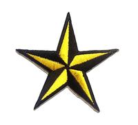 Catch the Patch Stella Patch Termoadesivo 7,5 x 7,5 cm per Bambina Adulti con Paillettes Glitter Moda Vintage, Toppe Adesive Cucire Vestiti Lavoretti Regalo
