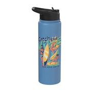 Catch The Vibe Estate Stainless Steel Insulated Water Bottle