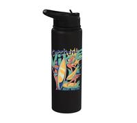 Catch The Vibe Estate Stainless Steel Insulated Water Bottle