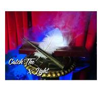 CATCH THE X LIGHT Trucchi magici Luce Fluttuante Per Bacchetta Magie Gimmick Fase Mentalismo Puntelli Illusioni Piuma