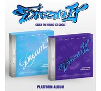 CATCH THE YOUNG DREAM IT Album singolo 2 Ver SET/2 QR Card+8Card+2Libretti+2P...
