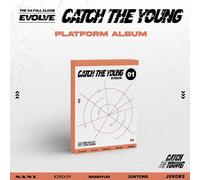 CATCH THE YOUNG [EVOLVE] 1° Album PLATFORM Ver./QR+Sticker+2 Card+Photo+Booklet