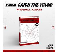 CATCH THE YOUNG [EVOLVE] 1° CD ALBUM + fotolibro + 3 schede + adesivo + poste...