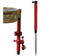 Catch Universal Turret Rack - Aluminum Magnesium Alloy, 18.11in Fish Guard Light Rack Lamp Frame Durable | Adjustable, Portable Double Turret Ground Plug Bracket For Fishing Accessories