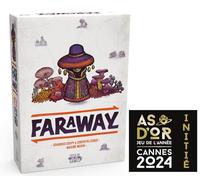 Catch Up Games Faraway - Gioco da tavolo - 10 anni in più - Asso d'oro Gioco dell'anno initato 2024-2 a 6 giocatori, strategico e tattico, ideale tra gli amici, Blackrock Games