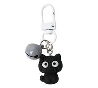 Catchaines de chats pour femmes - Charche de porte clé de padiglione de padiglione de gattino | Pendants de sacs accessoires attraceurs des chats femmes et les filles, Nero , Se référer au descriptif