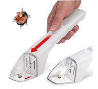 Catcher di bug, catcher portatile portatile, collezione di insetti in plastica leggera ecologica per catturare ragni, scarafaggi ragno