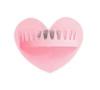 Catcher Per Capelli - 3,9x4,72 Pollici Catcher Per CapelliDa Parete Per Doccia, Supporto Da Parete A Forma Di Cuore, Trappola Per CapelliRiutilizzabile | Collezione Di Capelli Per Scarico Da Bagno |