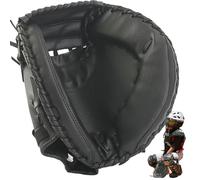 Catchers Mitt, Resistente alla pelle Resistente Baseball addensato MITT ADULTO, Assorbimento d'urto Glove Catcher a sinistra per la scuola, i parchi di città e le strutture locali Baseball Adulto
