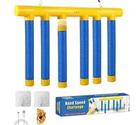 Catching Drop Sticks Gioco Mano Velocità Sfida Reazione Gioco Regolabile 3 Velocità Caduta Bastone Coordinazione Occhio Mano-Occhio Giochi di Famiglia Regalo per Adulti Ragazzo Ragazza Compleanno