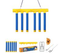 Catching Sticks Game, Hand Eye Coordination Reaction Training Toy,Reflex Challenge Game, 3 Adjustable Speed Catching Game, for Kids And Adults (Blue)