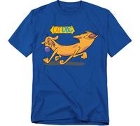 Catdog - Happy Paws - T-Shirt Manica Corta Unisex Adulto - Blu