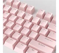 Catekro Copritasti a 108 Tasti per la Tastiera Meccanica di Gioco, ABS OEM Profilo Doppio Colpo Keycap Set per Tastiera Meccanica(Rosa)