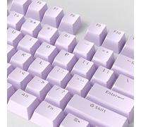 Catekro Copritasti a 108 Tasti per la Tastiera Meccanica di Gioco, ABS OEM Profilo Doppio Colpo Keycap Set per Tastiera Meccanica(Viola)