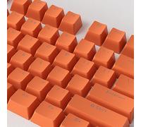Catekro Copritasti a 108 Tasti per la Tastiera Meccanica di Gioco, ABS OEM Profilo Doppio Colpo Keycap Set per Tastiera Meccanica(Arancione)