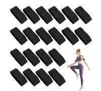 CATELL 20 Pezzi Nero Elastico Braccio Fascia da Braccio Elastica Fascia da Lutto per II Ghiaccio e La Neve, Tiro a Segno,Corsa, Calcio, Basket, Funerali, Lutto, Icordo