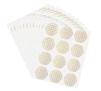 CATELL 240 Pcs Adesivi a Forma di Fiore della Vita 50x50 mm Oro Autoadesive Etichette Fiore della Vita Adesivi con Lamina Metallica Lucida Decorazione per Vetro Scrapbooking Quaderno Cellulare Regalo