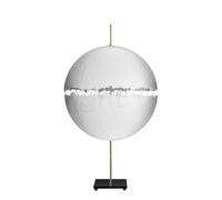 Catellani & Smith PostKrisi 61 Lampada da tavolo, ottone/bianco