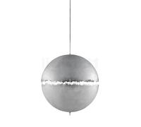 Catellani & Smith PostKrisi Lampada a sospensione, ø60 cm - nichel/naturale