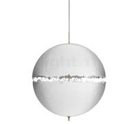 Catellani & Smith PostKrisi Lampada a sospensione, ø80 cm - ottone/bianco