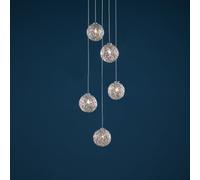 Catellani & Smith Sweet Light Chandelier lampada a sospensione, G4, CSL5QL, Sweet Light; Fil de Fer [Lampade per Interni > Lampade a Sospensione]