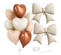 Catelves Set di palloncini con fiocco 12 pezzi