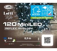 Catena 120 miniled bianco 4+8.9M Lotti importex