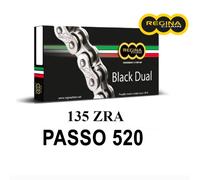 CATENA 135ZRA 120 MAGLIE PASSO 520 NERA HUSQVARNA WR 400 400 1985 1988