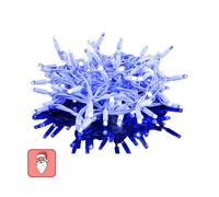 Catena 200 LED 20m Bianco Freddo Flash Prolungabile IP44 - Nataluna