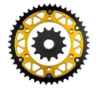 Catena 520 13T 45T-52T Pignone anteriore posteriore for motocicletta for KLX400R B1 B2 KLX400SR A1 KLX400R KLX400SR(13T-45T)