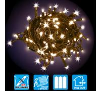 CATENA 96 LED CONTROLLER MEMORY BATTERIE BIANCO CALDO LEDTLBAT-LEDX30930 TECNO-NATALE