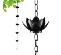 Catena a Pioggia - 30,5 cm di Speranza, Catena Decorativa per grondaia, Ornamento per Esterni | rustici per Giochi d'Acqua per paesaggi sul Cortile, terrazza, Ingresso, Case, gart