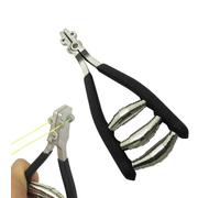 Catena A Racquet - Catena A Cricchetto Regolabile, Guida Strring Tennis Filo | Strumento Di Fissaggio Di Riparazione Racchette, Viso Caricato Molla In Acciaio Inossidabile, Morsetto R