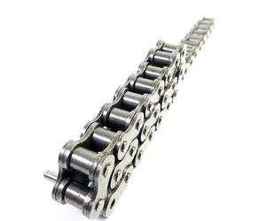 Catena a rulli 12B-1 semplice 3/4" - 3 metri - Ozdowski - Catena ingranaggi rinforzata per trasmissione di potenza - Acciaio industriale DIN ISO 606 - con anello di chiusura