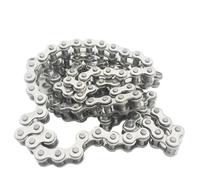 Catena A Rulli A Passo Corto - Catena Di Trasmissione Industriale In Acciaio Inossidabile 304, Compatibile Con Modelli Da 1/4", 25H04C, 05B, RS35, 06C, 06B 3/8", RS40, 08A, 08B 1/2"(08A-RS40-1.5M)