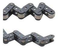 Catena a rulli for trasportatori a doppio passo da 1,524 metri - C2040/C2042/C2050/C2060 Piastra dritta Foro medio for sistemi di trasporto(C2060 Small Roller)