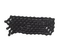 Catena a scatto fisso for bici da corsa MTB da 1 velocità 96L 1/2x1/8 pollici, catena a velocità singola, colori multipli(Black)