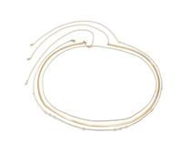 Catena a serpente in metallo multistrato per cintura in vita, accessorio alla moda per feste e abbigliamento quotidiano, accessorio per abito da sera, Misura unica, come descritto, come descritto