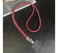 Catena a Tracolla con Strass Glitterati, Cordino per Telefono, Stile Lungo, Corda per Appendere Il Telefono Cellulare, Catena Anti-Caduta per Telefono Cellulare