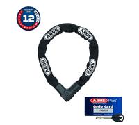 Catena ABUS city chain 1010/170 con chiusura lunghezza 170cm spessore 9mm Nero