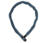 Lucchetto a catena ABUS IVERA Chain 7210 - Lucchetto per bicicletta con rivestimento in fibra sintetica IvyTex altamente flessibile - Livello di sicurezza ABUS 8 - 85 cm - Colore: Metal Blue