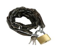 Catena antifurto con lucchetto 90 cm Rivestimento in PVC antigraffio
