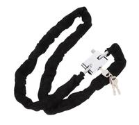Catena Antifurto in Ferro 7mm, per Veicoli a Due Ruote e Scooter, Nera | Portachiavi Veicolo, Lunghezza Regolabile 31,5 Pollici, Portatile e Leggero, Resiste a Taglio e Leva