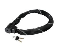 Catena antifurto Taipan in acciaio con protezione antiscasso 90cm