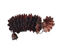 Catena antipioggia Lotus per drenaggio del tetto di giardino e villa, catena guida decorativa per esterni, resistente alle intemperie, alternativa per case e templi