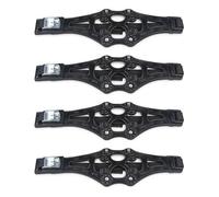 Catena antiscivolo per pneumatici auto, resistente, per l'inverno, con presa di guida, trazione affidabile (nero)
