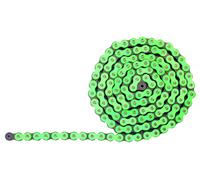 Catena Axring 420 132 maglie verde adattabile moto DERBI SENDA 50 SM 2006-2011