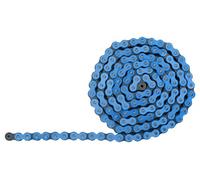 Catena 420 136 maglie Iper Rinforzata blu fluo per MOTOR 50M CASA 2T 2013-2020