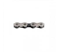 Catena Bici 10v Argento/Nero con MissingLink - Compatibile Shimano, SRAM, Campagnolo - Fluida e Precisa